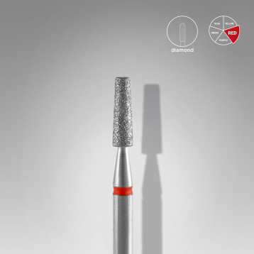 Diamond nail drill bit frustum red EXPERT head diameter 2