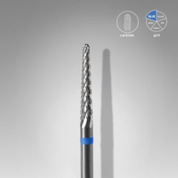 Carbide nail drill bit cone blue EXPERT head diameter 2