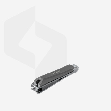 Nail clipper small with matte handle and nail fileBEAUTY & CARE 50