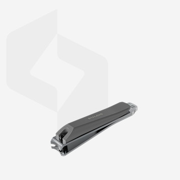 Nail clipper large with matte handle and nail fileBEAUTY & CARE 51