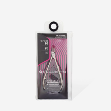 Professional cuticle nippers EXPERT 10 9 mm