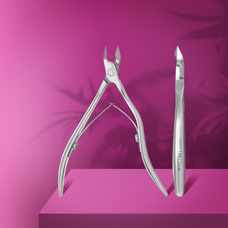 Professional cuticle nippers EXPERT 100 7 mm