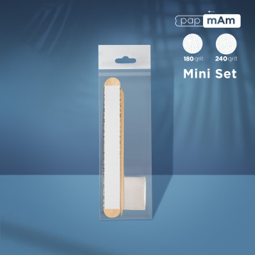 Disposable set EXPERT 30 (papmAm Mix on a wooden base 100/180 grit