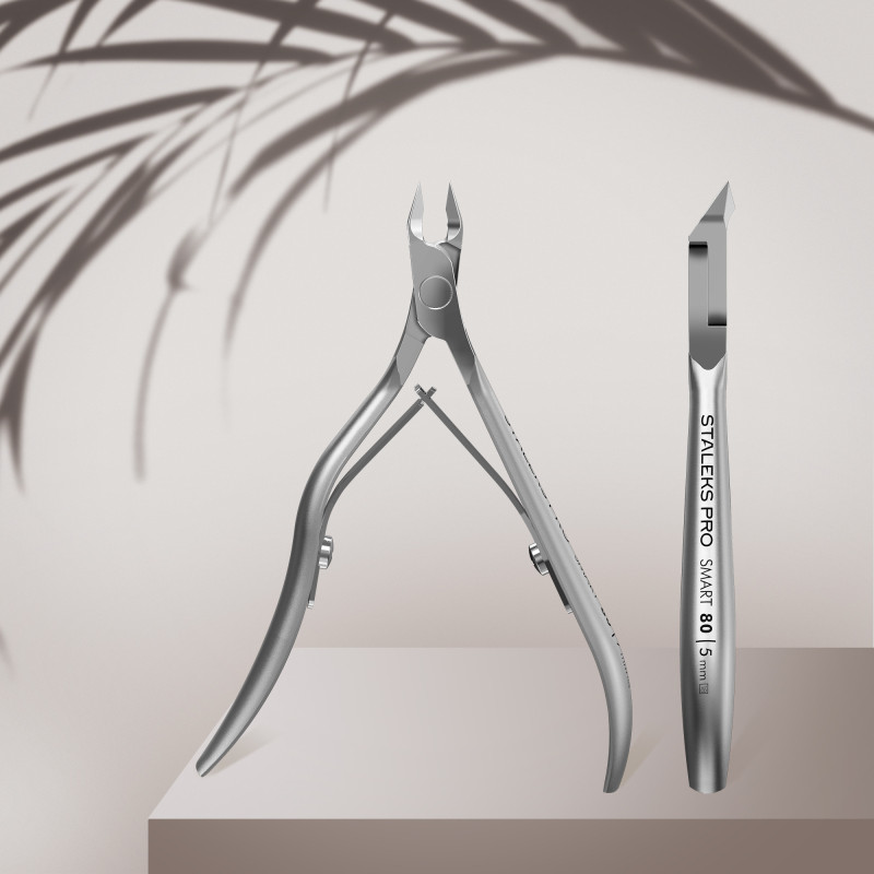 Professional cuticle nippers SMART 80 5 mm