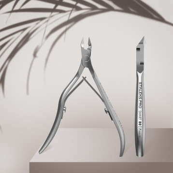 Professional cuticle nippers SMART 80 7 mm