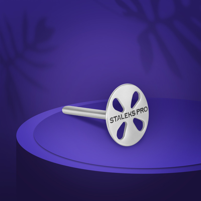 Pedicure disc PODODISC M EXPERT and set of disposable files 180 grit 5 pcs (20 mm)