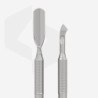 Manicure pusher EXPERT 30 TYPE 4.2 (rounded wide pusherand bent blade)