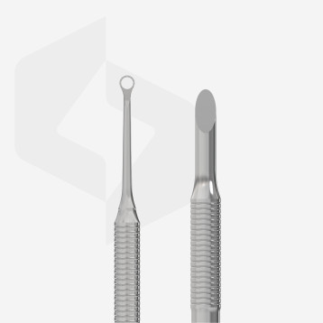 Manicure pusher EXPERT 51 TYPE 2 (beveled and loop pusher)