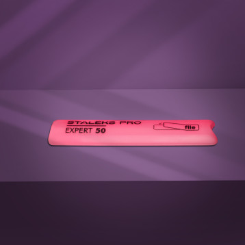 Short beveled plastic base for nail file EXPERT 50