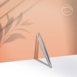 Eyebrow tweezers BEAUTY & CARE 10 TYPE 2 (narrow straight)