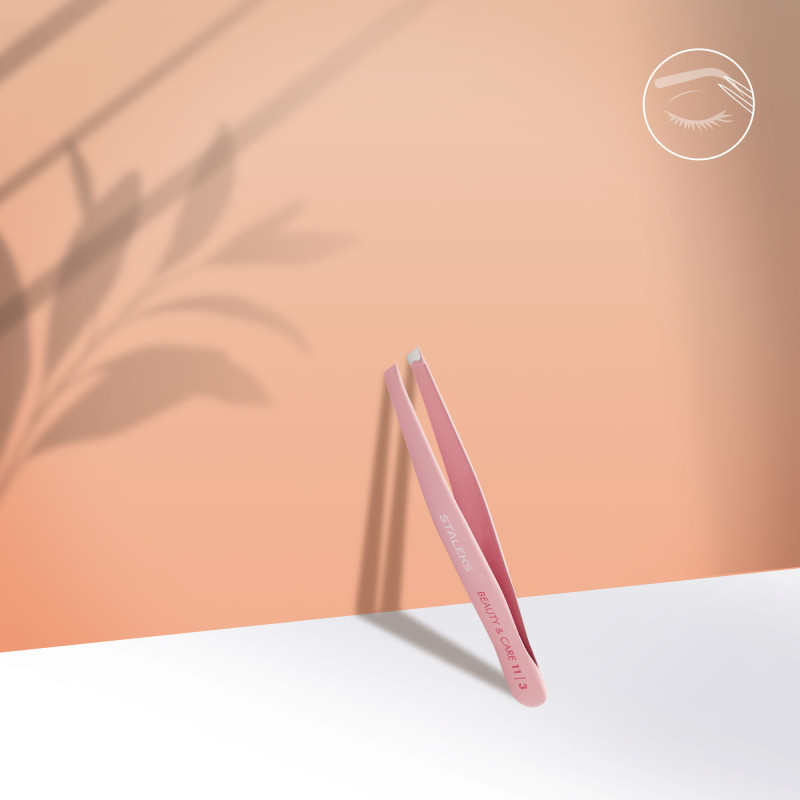 Eyebrow tweezers BEAUTY & CARE 11 TYPE 3 (wide beveled)