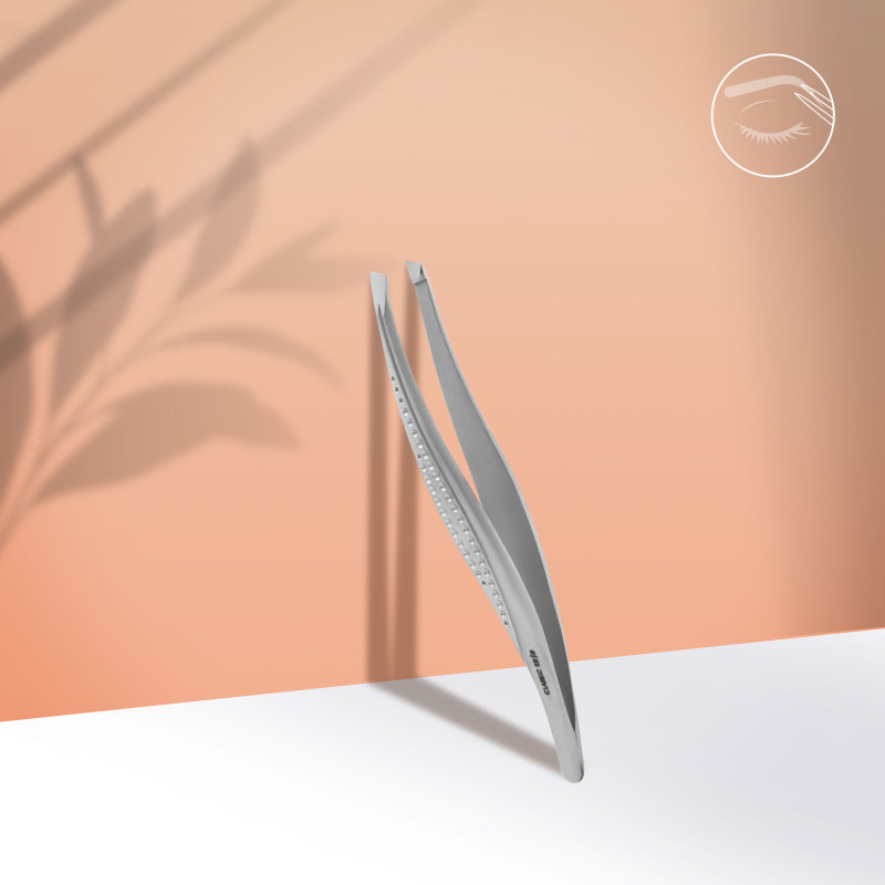Eyebrow tweezers CLASSIC 12 TYPE 3 (wide beveled)