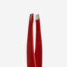 Eyebrow tweezers red EXPERT 11 TYPE 4r (narrow beveled)