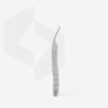 Professional eyelash tweezers EXPERT 41 TYPE 2 (L-shaped,40')