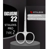 Professional cuticle scissors with hook EXCLUSIVE 21 TYPE2 (magnolia)