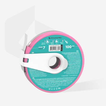 Disposable white abrasive tape papmAm EXPERT 100 grit in aplastic case