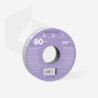 Disposable white abrasive tape EXPERT 240 grit for the plasticcase