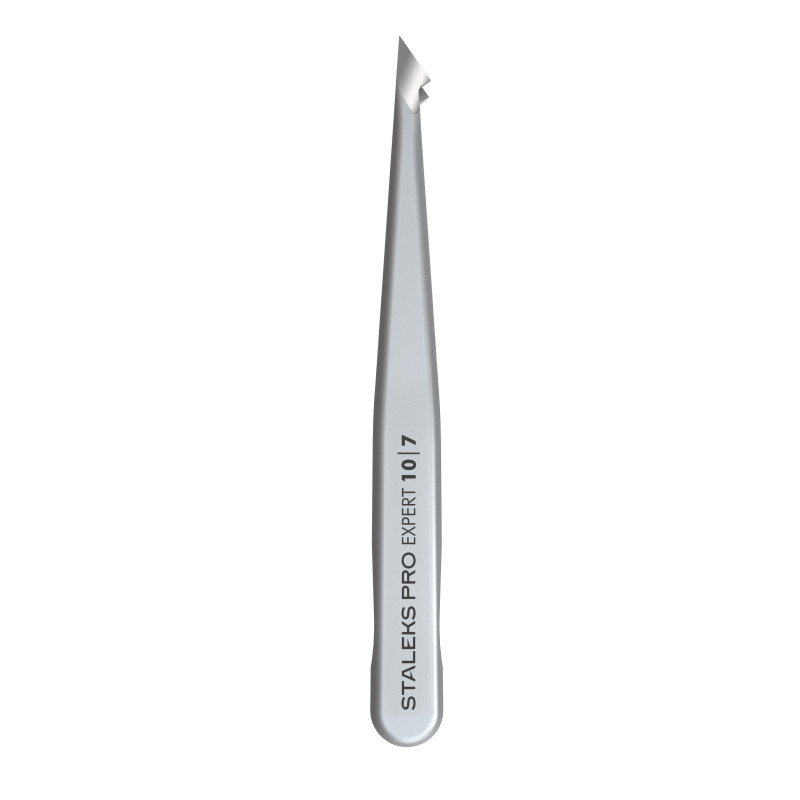 Eyebrow tweezers EXPERT 10 TYPE 7 (pointed slant)