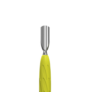 Manicure pusher Gummy  with silicone handle UNIQ 10 TYPE 1 (rounded wide and rounded narrow pusher)