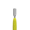 Manicure pusher Gummy  with silicone handle UNIQ 10 TYPE 1 (rounded wide and rounded narrow pusher)