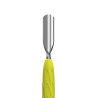 Manicure pusher Gummy  with silicone handle UNIQ 10 TYPE 1 (rounded wide and rounded narrow pusher)