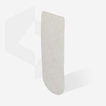 Disposable white files for pedicure grater EXPERT 10 100 grit(30 pcs)