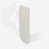 Disposable white files for pedicure grater EXPERT 10 80 grit(30 pcs)