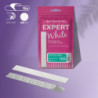 Disposable white files for straight nail file on a soft foam layer EXPERT 20 100 grit (30 pcs)