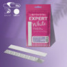 Disposable white files for straight nail file on a soft foam layer EXPERT 20 240 grit (30 pcs)