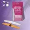 Disposable white files for crescent nail file EXPERT 42 180 grit (50 pcs)