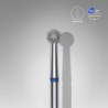 Diamond nail drill bit ball blue EXPERT head diameter 4 mm