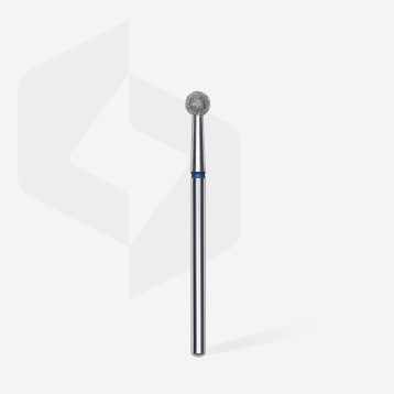 Diamond nail drill bit ball blue EXPERT head diameter 4 mm